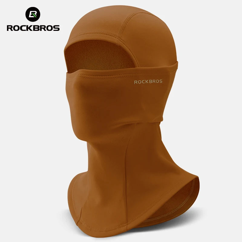 ROCKBROS Cyling Mask Winter Scarf Keep Warm Moto Mask Balaclava Fishing Skiing Mask Bicycle Scarf Motorcycle Scarf Bike Hat