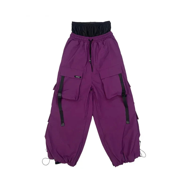 Warm Thickened Ski Pants Men Women Skiing Trousers Waterproof American Style Snowboarding Pants