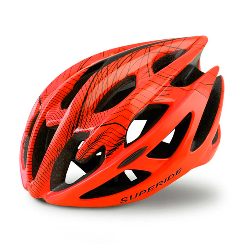 SUPERIDE Ultralight Riding Cycling Helmet In-mold Road Bike Mountain Bike Helmet Men Women MTB Bicycle Helmet