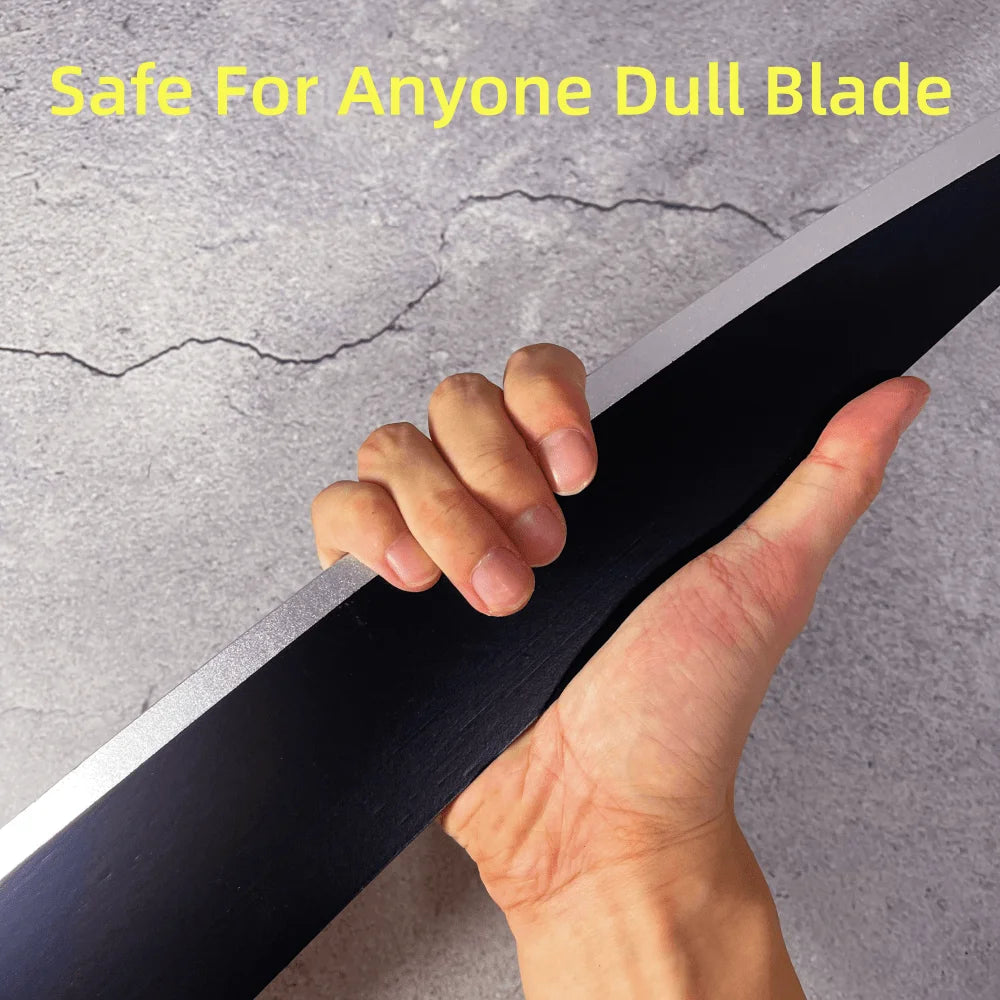 40inch Kurosaki Ichigo Katana Real Japanese Katana Original Samurai Sabre Bleach Anime Sword Cosplay Prop Ninja Knife Toy Gift