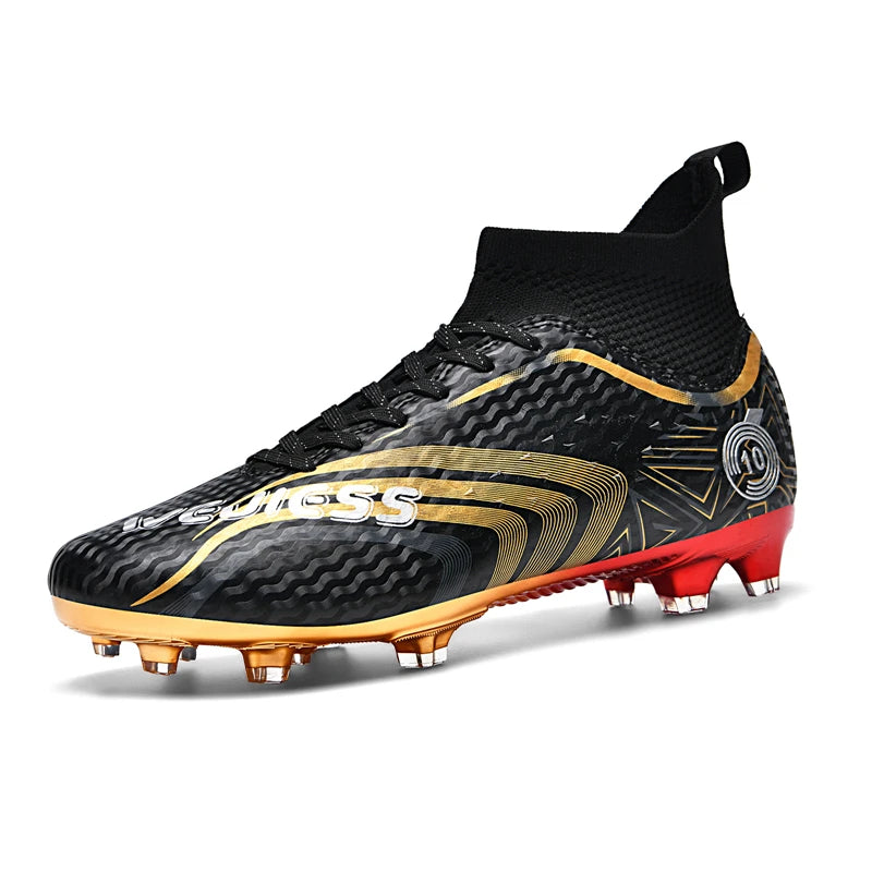 Men's Football Field Cleats Professional Society Soccer Boots Outdoor Grass Training Soccer Shoes Children Sports Sneakers 2026