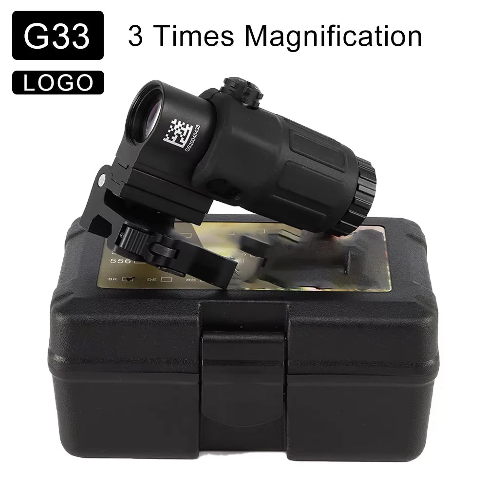EOTECH 558 Holographic Rifle Scope Collimator Red Dot Sight G43/G33 3X G45 5X Magnifier Riflescope W/20mm Rail Mounts & QD Lever