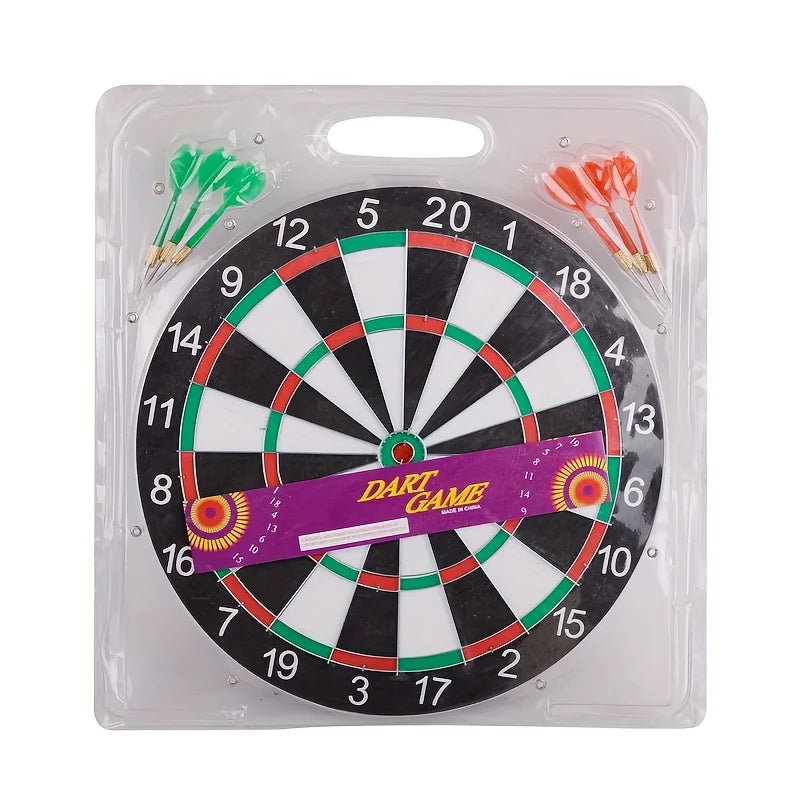 Hanging Dart Board,with20A similar target area,Bright Colors,Easy-to-Read Score System,Made of rubber fiber material,No Power Su
