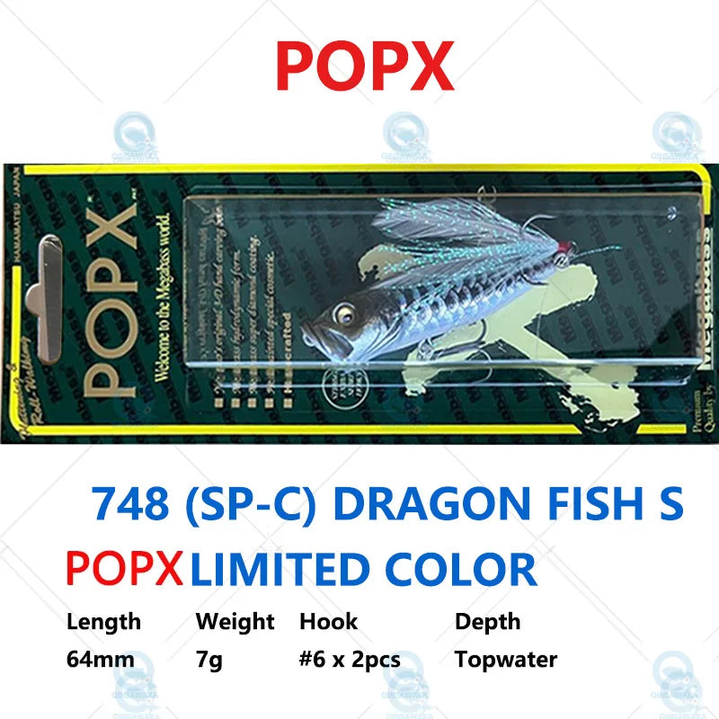 Original JAPAN Megabass Special Limited Color SP-C POPX POP-X Fishing Lure rolling dog walk baitfish BASS LURE Saltwater Sea
