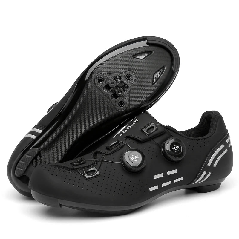 2026 Cycling Sneaker Mtb with Cleats Men Carbon Sports Speed Bike Shoes Women Mountain Racing Flat SPD Road Cycling Footwear