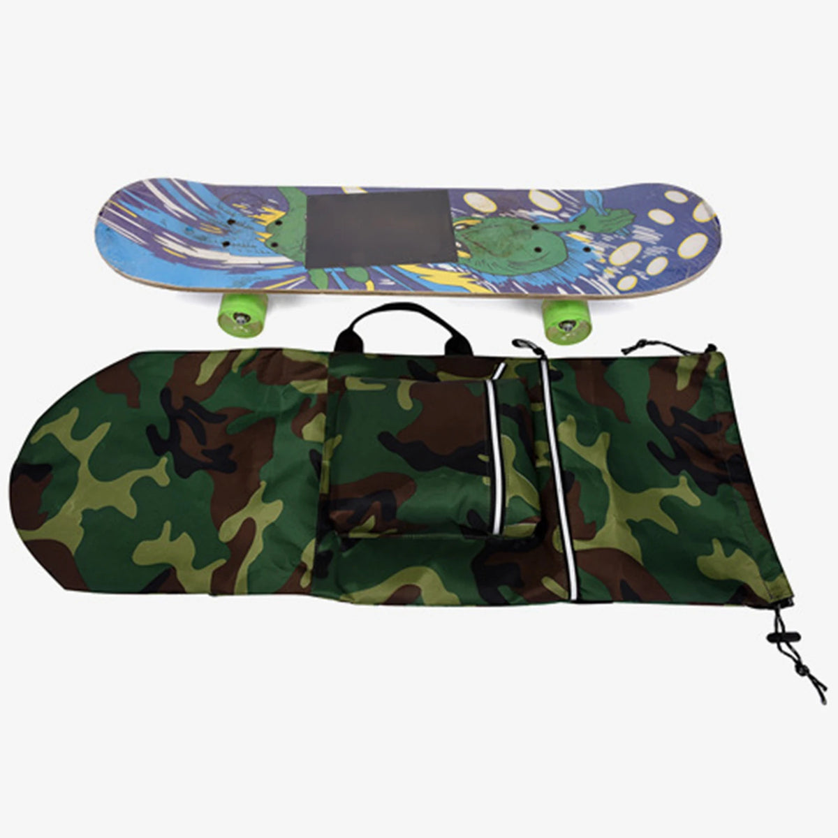 Skateboard Carry Pouch Adjustable Shoulder Straps Skate Pouch Longboard Carry Case Resistant Skate Cruiser Decks Cover