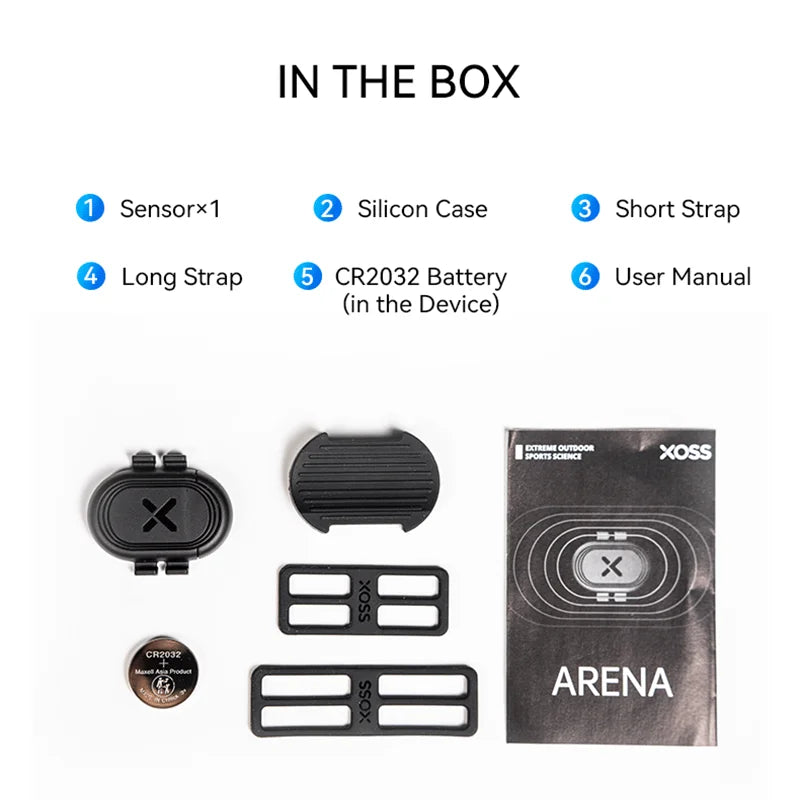 XOSS ARENA Speed Cadence Sensor Cycling Computer Speedometer ANT+ Bluetooth Road Bike MTB for iGPSPORT Bryton Cycplus