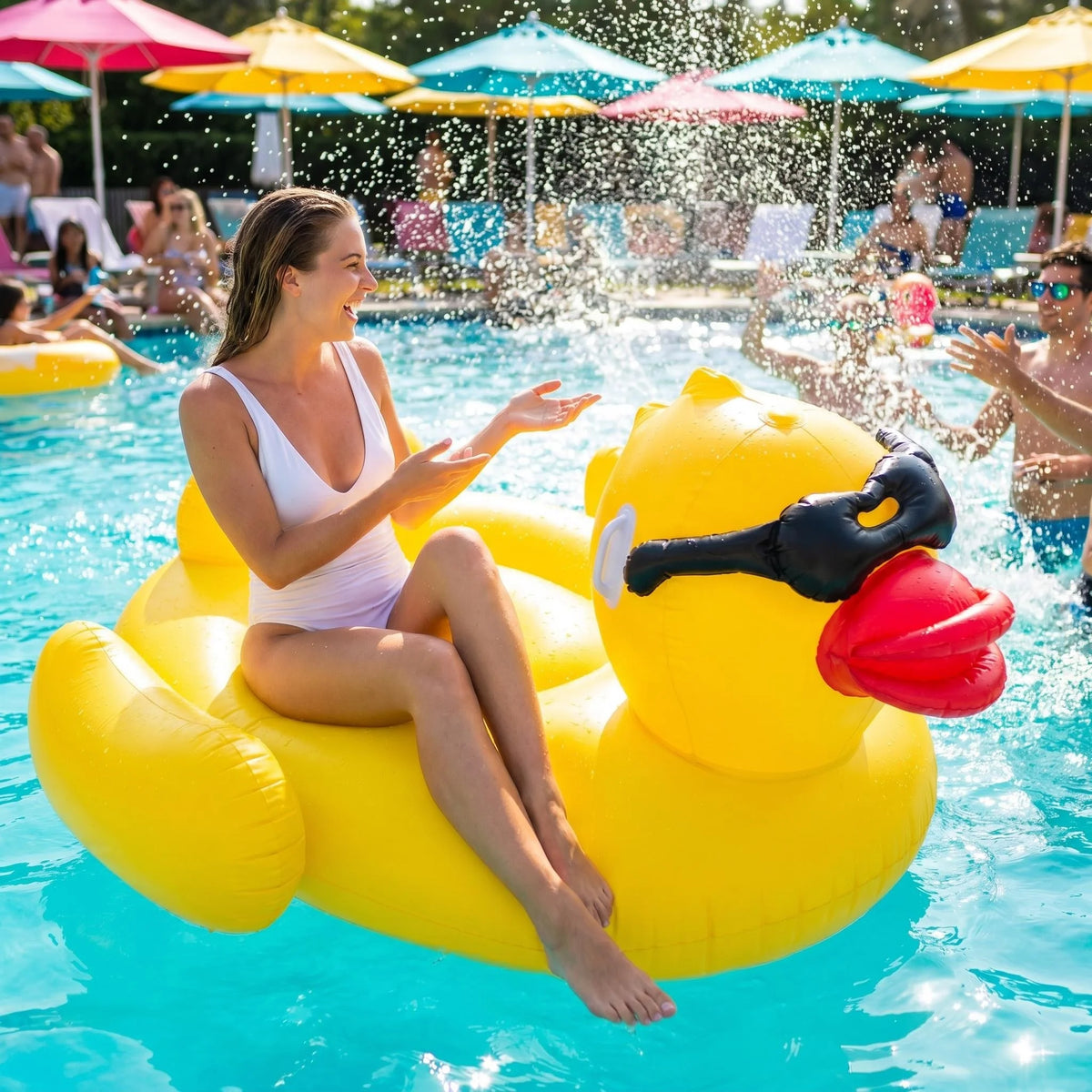 New Water Toys Swimming Pool Lounge Chair Floating Boat - Large Beach Daylight Bath Floating Raft Thickened PVC Floating Mat