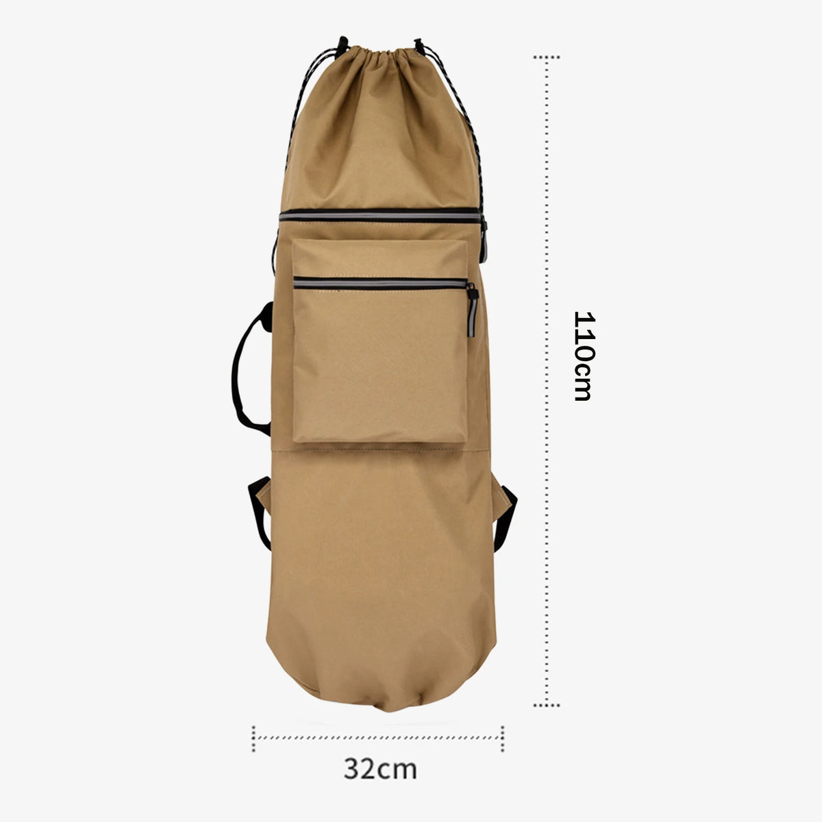 Skateboard Carry Pouch Adjustable Shoulder Straps Skate Pouch Longboard Carry Case Resistant Skate Cruiser Decks Cover