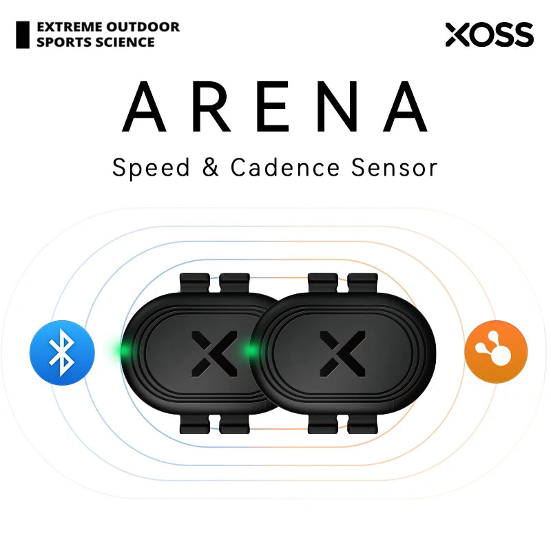 XOSS ARENA Speed Cadence Sensor Cycling Computer Speedometer ANT+ Bluetooth Road Bike MTB for iGPSPORT Bryton Cycplus