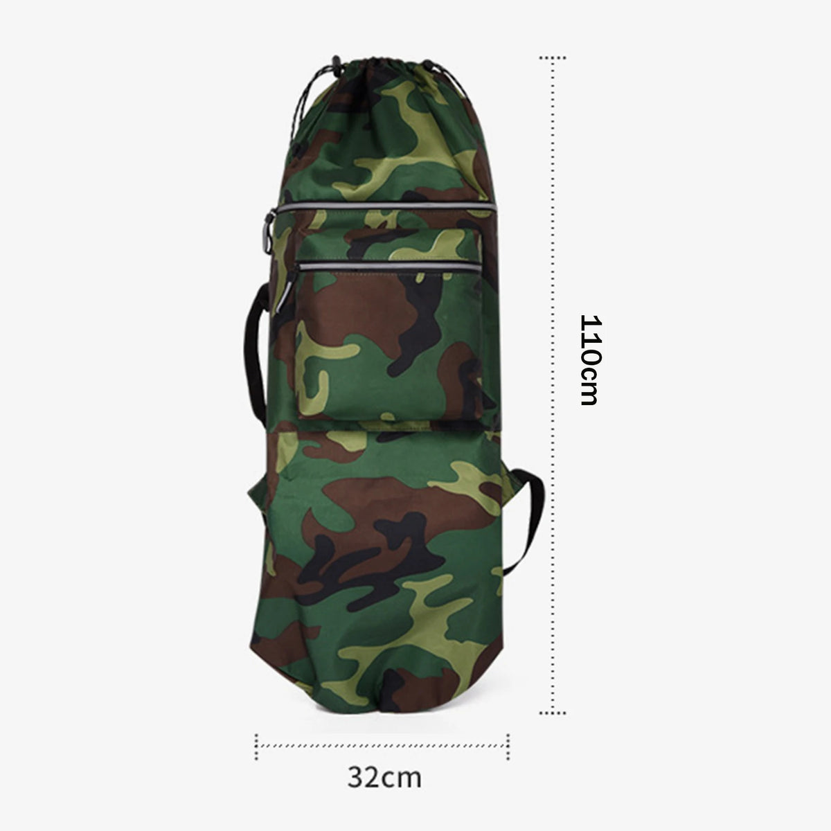 Skateboard Carry Pouch Adjustable Shoulder Straps Skate Pouch Longboard Carry Case Resistant Skate Cruiser Decks Cover