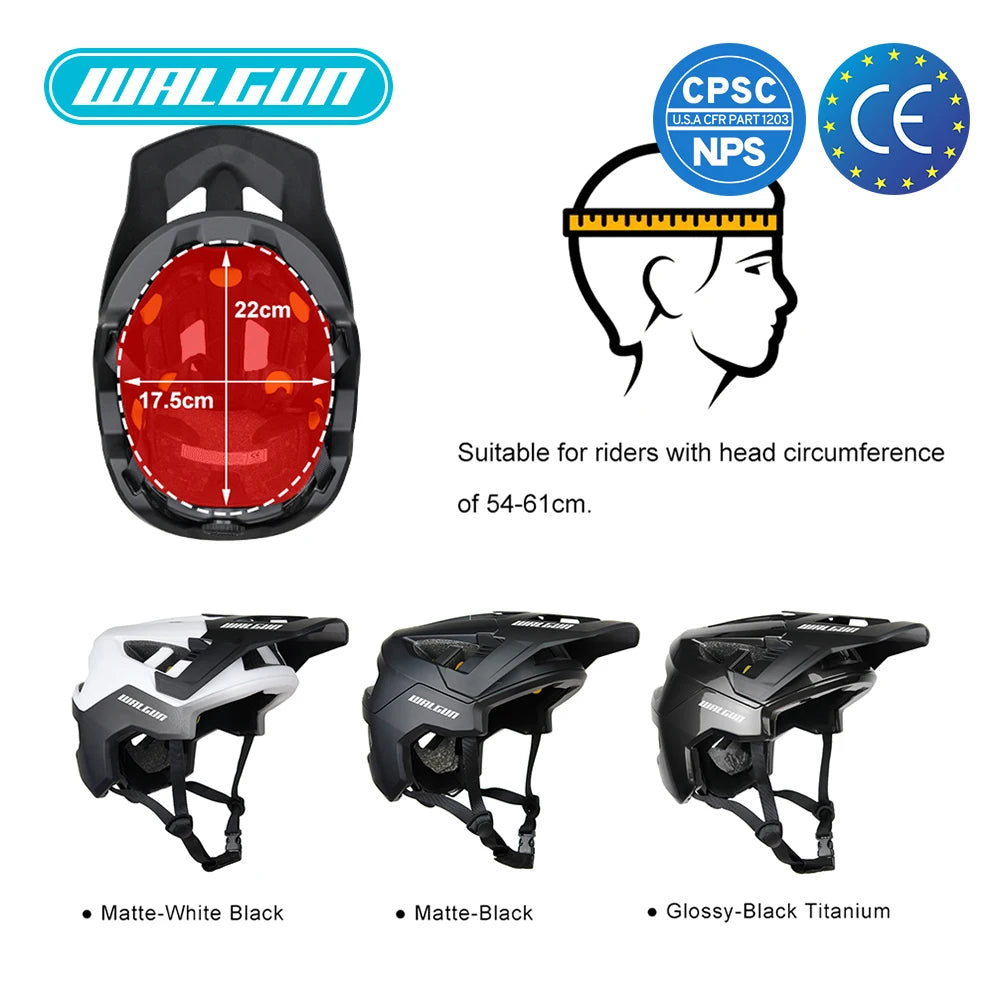 Trail bike helmet MTB mountain XC AM bikes helmet for men women adults off road cycling helmet with visor enduro bicylce helmets