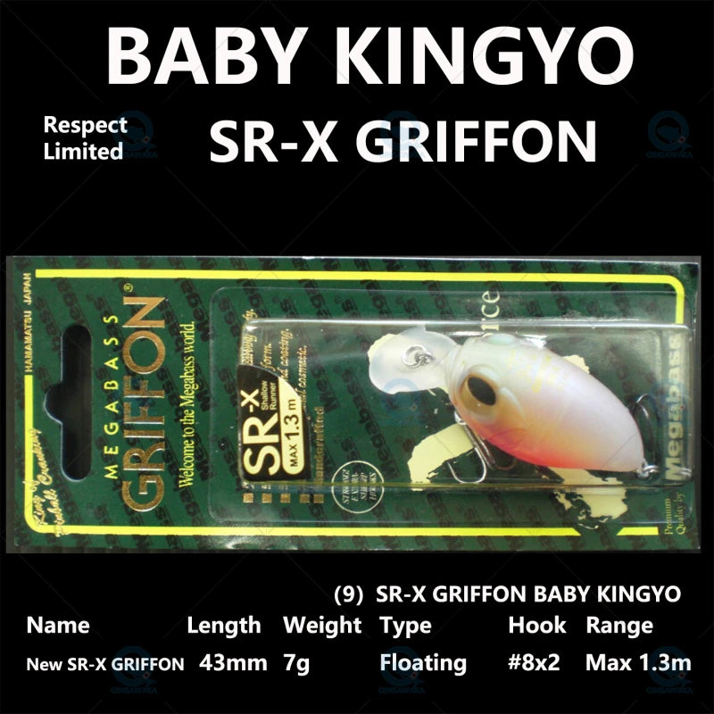 2026.1 NEW Limited COLOR 83 BABY KINGYO RESPECT JAPAN Megabass Fishing Lure BASS Sea Tackle VISION ONETEN JR LBO X-80 JR POPX