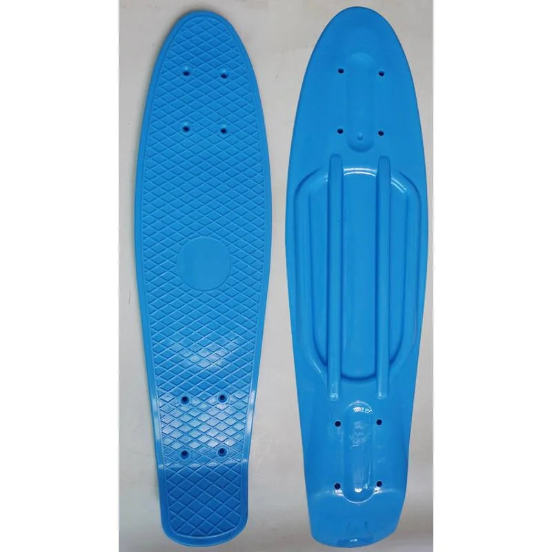 22'' Fish Skateboard Deck Mini Cruiser Board Child Scooter Skate Boards Penny Board Single Rocker Skate Deck Ice Cream Deck
