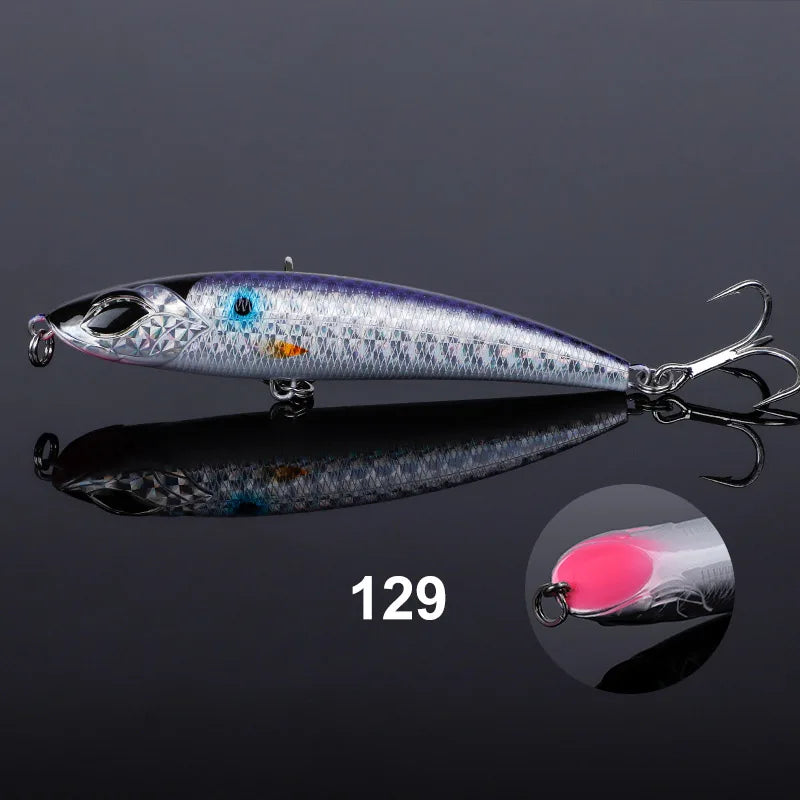 NOEBY Sinking Stickbait Lure 115mm 60.5g 150mm 62g 185mm 127g Hard Bait Saltwater Big Game Fishing Lure