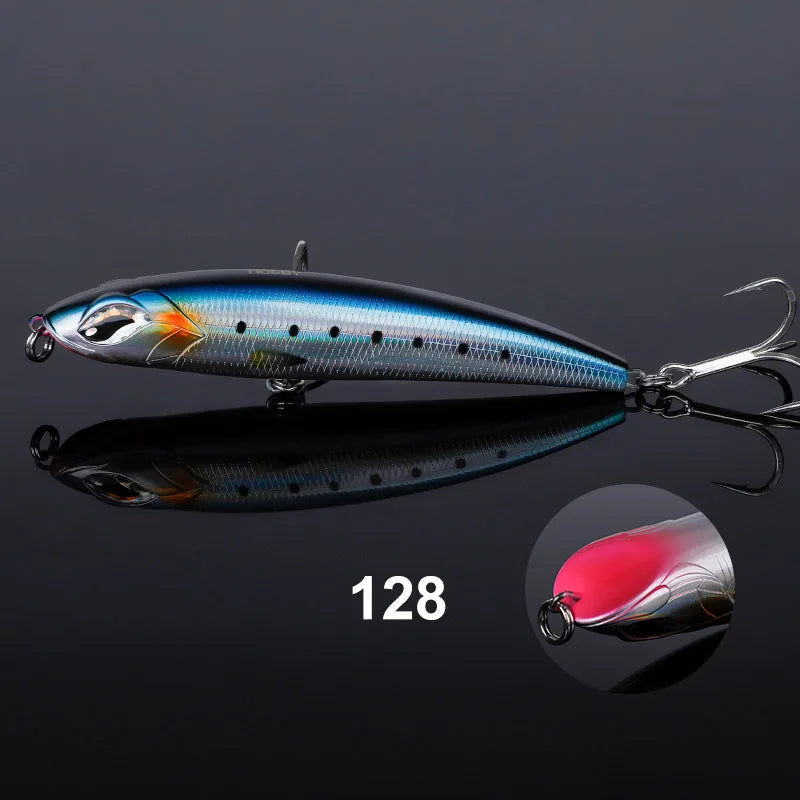 NOEBY Sinking Stickbait Lure 115mm 60.5g 150mm 62g 185mm 127g Hard Bait Saltwater Big Game Fishing Lure