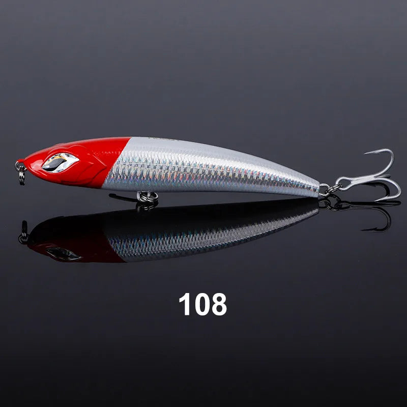 NOEBY Sinking Stickbait Lure 115mm 60.5g 150mm 62g 185mm 127g Hard Bait Saltwater Big Game Fishing Lure