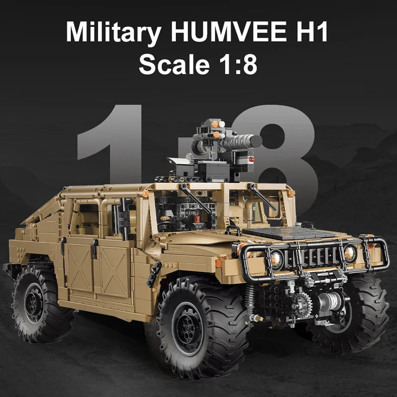 Cada 3935Pcs Technical Armored SUV Car Buggy Trucks Pickup Bricks City Off-road Remote Control Car Building Blocks Toy Gifts