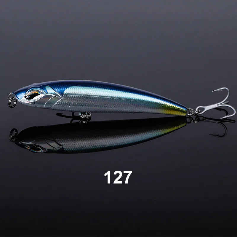 NOEBY Sinking Stickbait Lure 115mm 60.5g 150mm 62g 185mm 127g Hard Bait Saltwater Big Game Fishing Lure