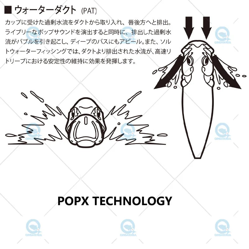 Original JAPAN Megabass Special Limited Color SP-C POPX POP-X Fishing Lure rolling dog walk baitfish BASS LURE Saltwater Sea