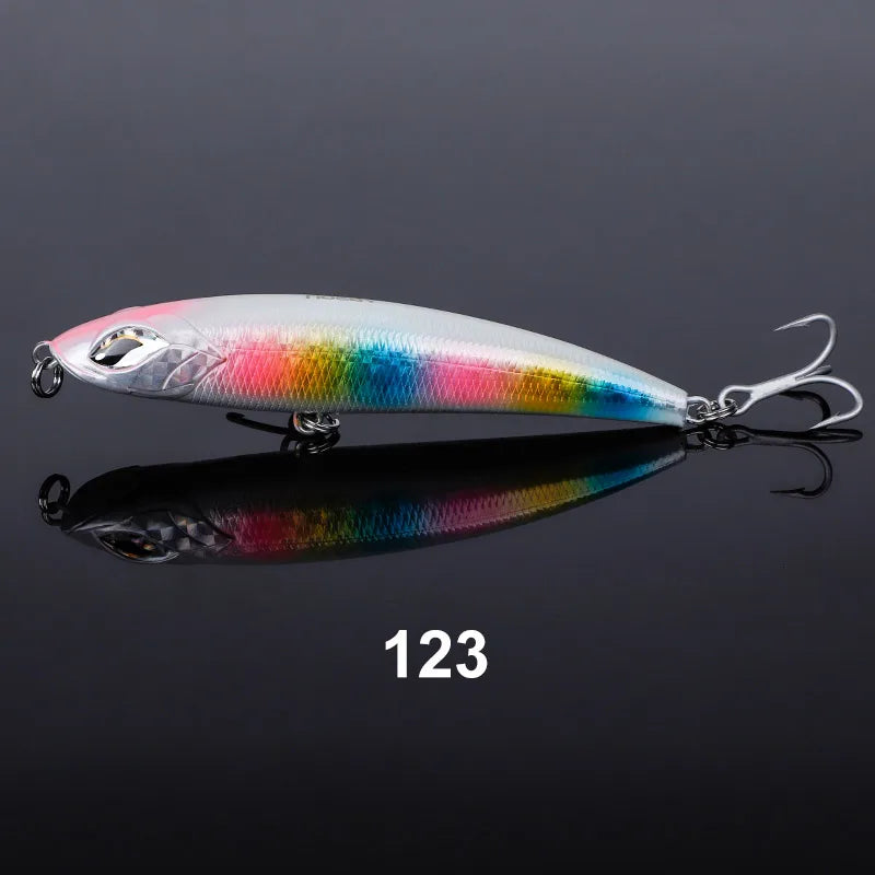 NOEBY Sinking Stickbait Lure 115mm 60.5g 150mm 62g 185mm 127g Hard Bait Saltwater Big Game Fishing Lure