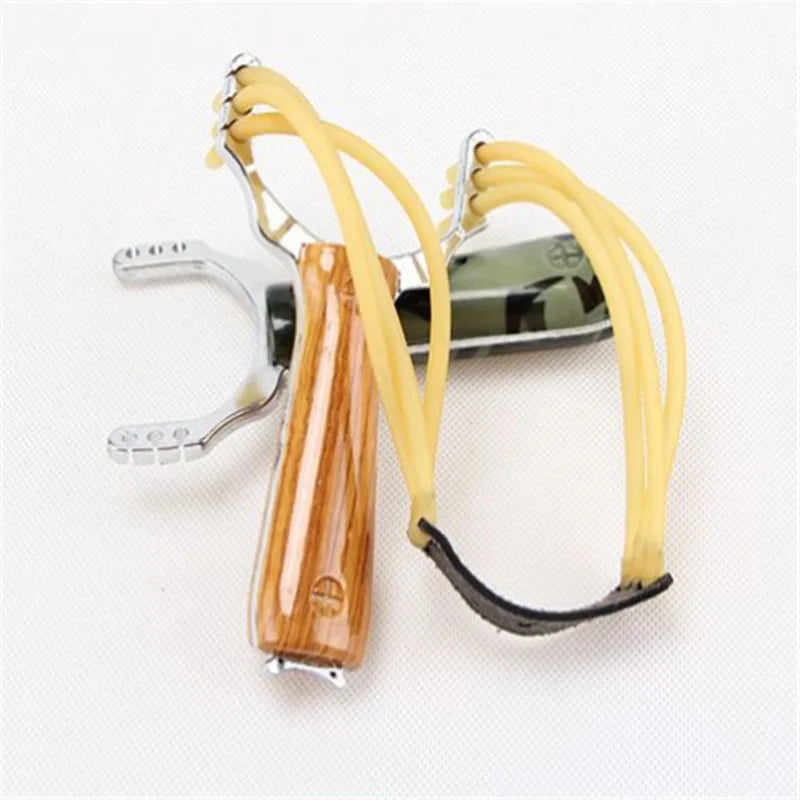 Professional Slingshot Sling Shot Aluminium Alloy Slingshot Catapult Camouflage Bow Un-hurtable Outdoor Game Playing Tools