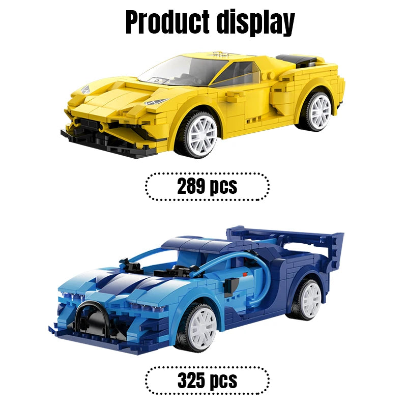 Cada City APP Programming Remote Control Sports Car Model Building Blocks RC Racing Car Bricks Gifts Toys for Children