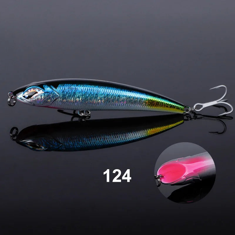 NOEBY Sinking Stickbait Lure 115mm 60.5g 150mm 62g 185mm 127g Hard Bait Saltwater Big Game Fishing Lure