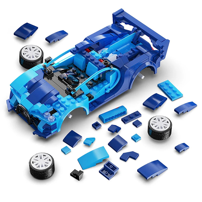 Cada City APP Programming Remote Control Sports Car Model Building Blocks RC Racing Car Bricks Gifts Toys for Children