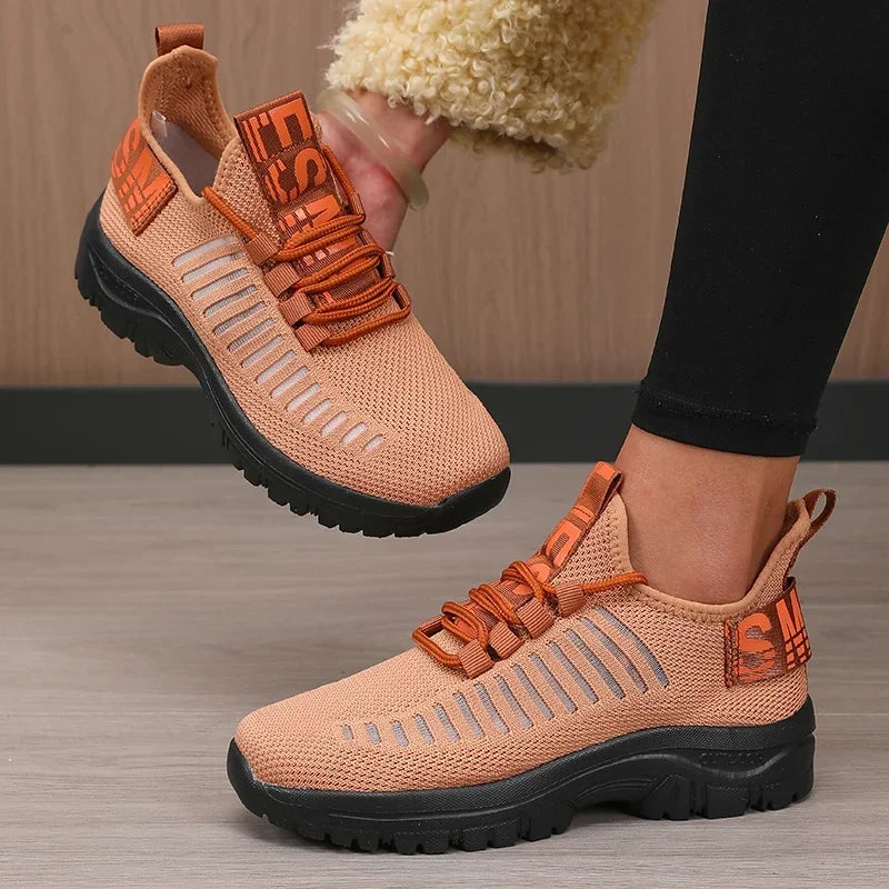 2025 Fashion Mesh Running Shoes Men Women Breathable Lightweight Cushioned Sole Sports Gym Outdoor Training Sneakers Quick Dry