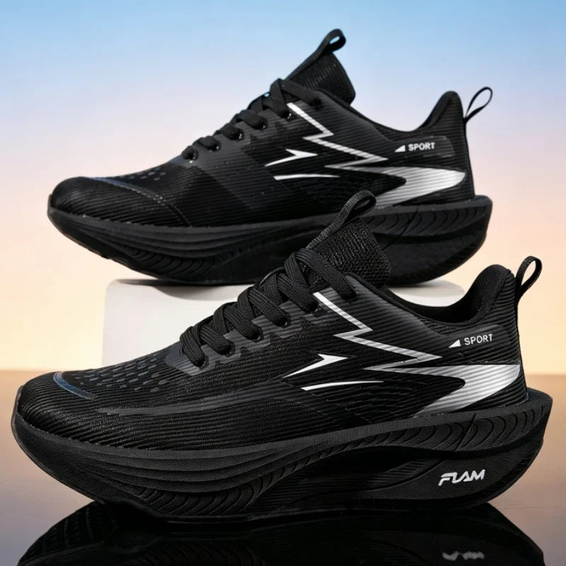 Marathon Running Shoes Men Speciality Sports Carbon Board Breathable Lightweight Women's Comfortable Athletic Nonskid Sneakers