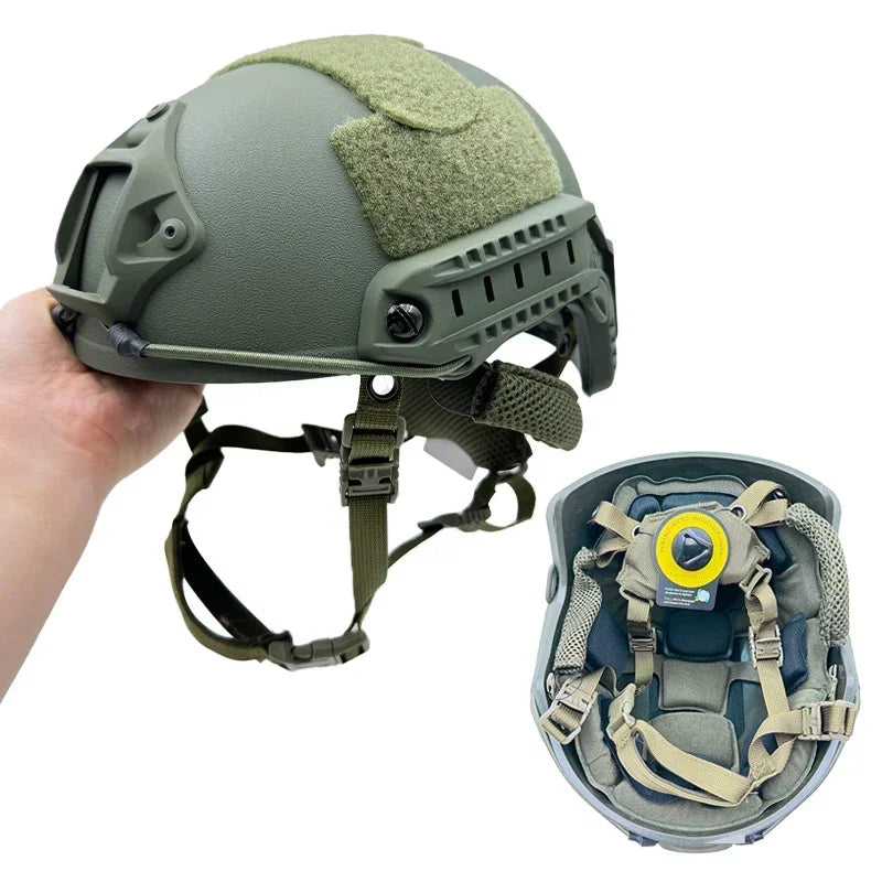 FAST SF Airsoft Helmet Tactical Lightweight ABS Wendy Suspension NVG for CS Paintball Outdoor Training Safety Protective Gear
