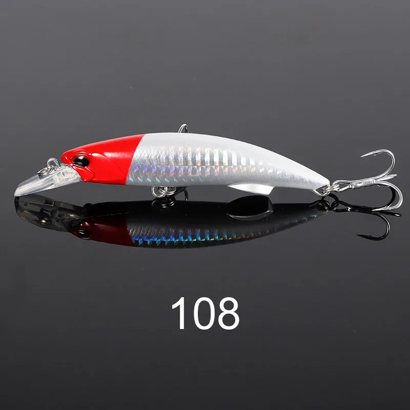 Noeby Heavy Sinking Minnow Fishing Lures 90mm 46g 110mm 60g Long Casting Trolling Wobbler Artificial Bait Saltwater Fishing Lure