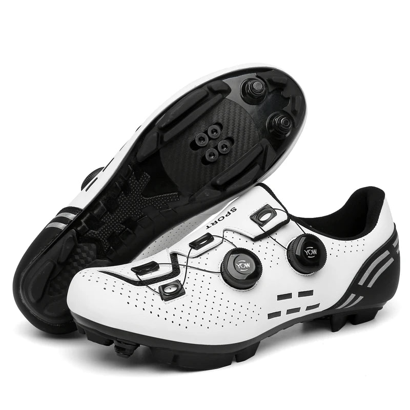 2026 Cycling Sneaker Mtb with Cleats Men Carbon Sports Speed Bike Shoes Women Mountain Racing Flat SPD Road Cycling Footwear