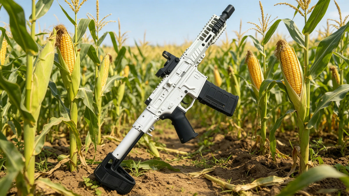 Durable Nylon Material Full Auto Gel Ball Blaster SLR Large Size High Capacity Outdoor Shooting Game Toy for Teens and Adults