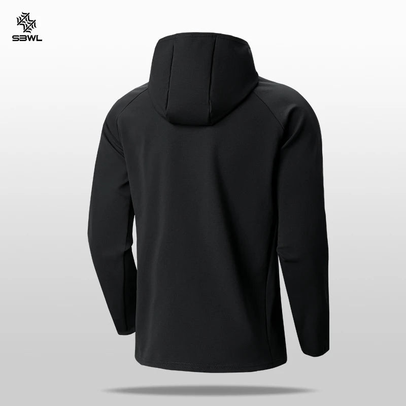 SBWL Man Autumn Winter Outdoor Sports With Warm Comfortable Long Sleeve Shirt Fashion High Quality Base Long Sleeve Tshirt Tops