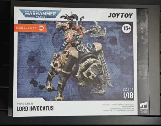 【GH】1/18 JOYTOY Warhammer 40K World Eaters Lord Invocatus Action Figure Model Desktop Decoration Genuine