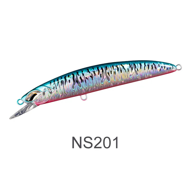 Noeby Minnow Fishing Lure 170mm 56g 195mm 84g Jerking Bait Slow Sinking Artificial Hard Bait for Tuna Sea Tackle Fishing Lures