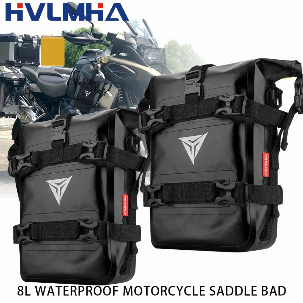 For  R1200GS R1250GS ADV For HONDA NC750X CB500X Motorcycle Frame Crash Bars Waterproof Bag Bumper Repair Tool Placement Bag