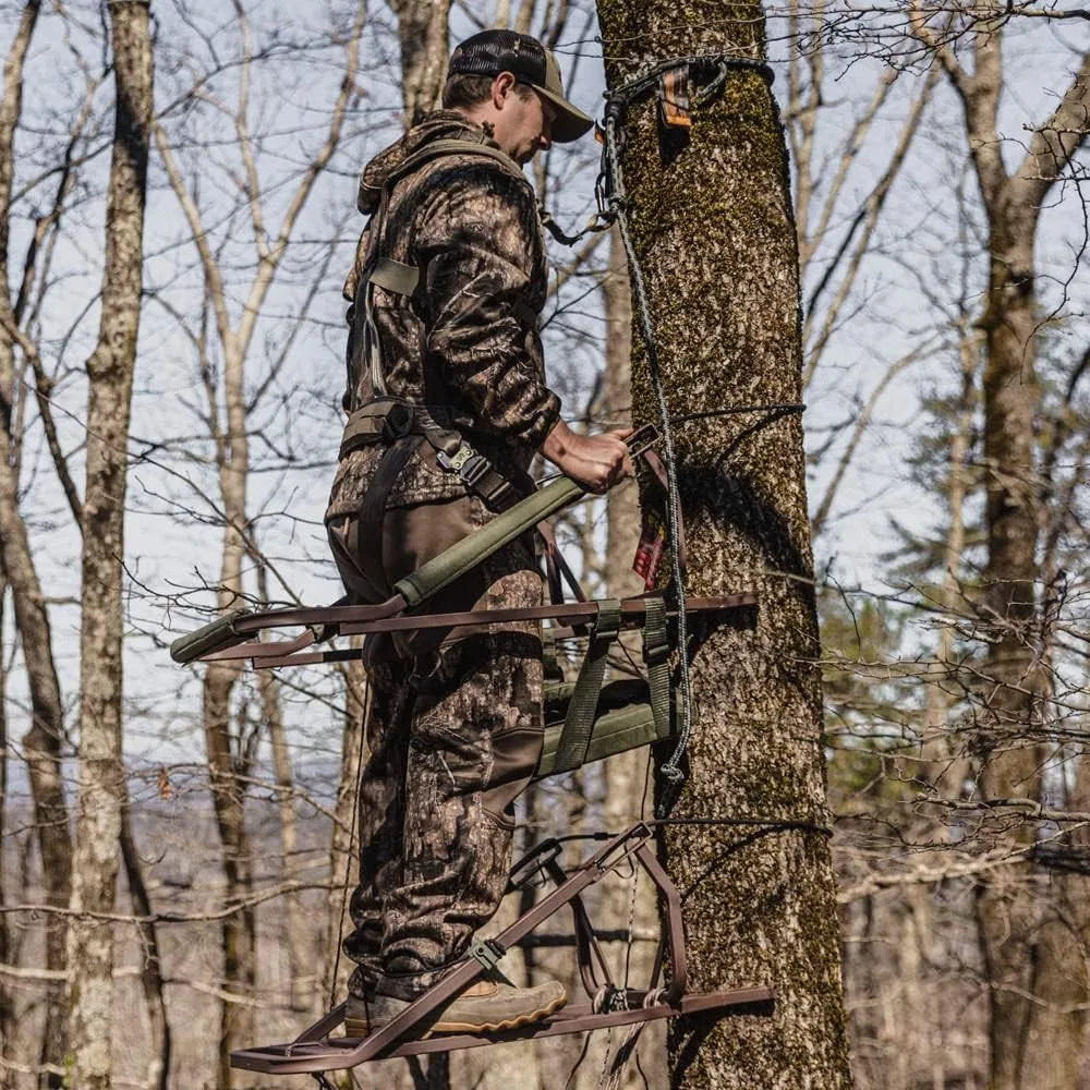 US Shipping Climbing Treestand Portable Steel Hunting Stand