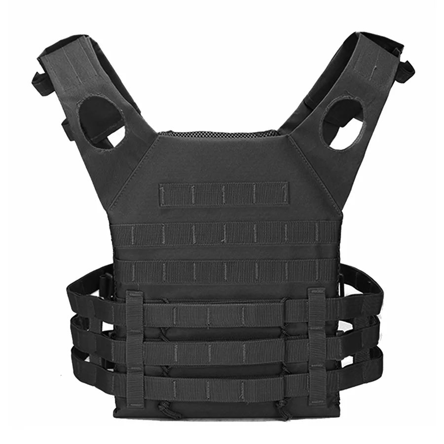 Lightweight hunting vest MOLLE system air cushion vest with adjustable shoulder straps for outdoor hunting sports