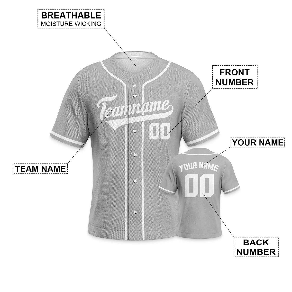 Custom Baseball Jersey for Men Plain Personalized Baseball Shirt with Printed Team Name Number Baseball Team Uniform Fans Gifts
