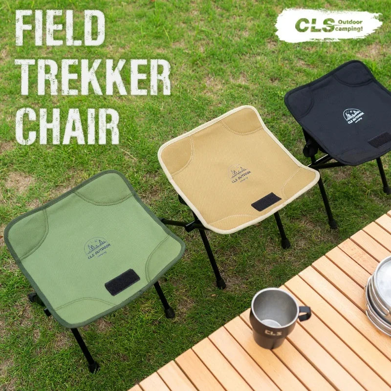MOUNTAINHIKER Outdoor Ultralight Folding Camping Chair Hiking Travel Foldable Fishing Portable Aluminum Alloy Beach Moon Chair