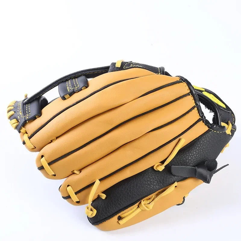 Professional Baseball Catcher Gloves 11.5/12.5inch Genuine Leather Softball Training Mitt Youth Adult Outdoor Sports Equipment