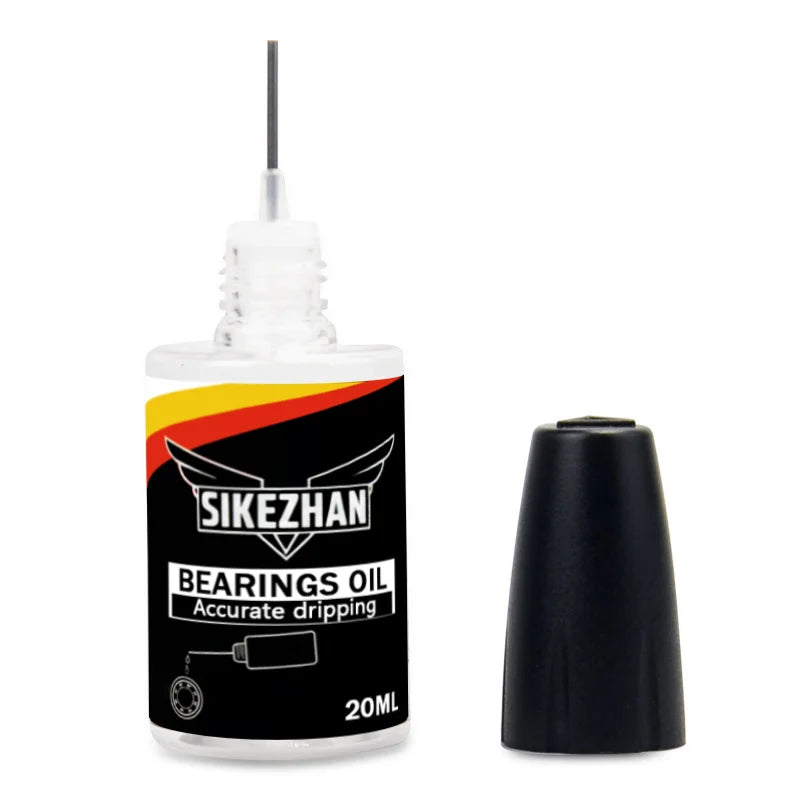 Roller Skate Oil & Skateboard Bearings Lube, Anti-Rust Liquid Lubricant Maintenance with Precise Dripper Bottle for Longboards