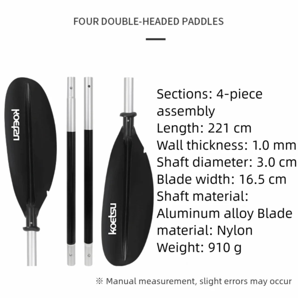 Telescoping Emergency Boat Paddle Lightweight Aluminum Shaft Boat Oars Adjustable Length Canoe Kayak Paddles