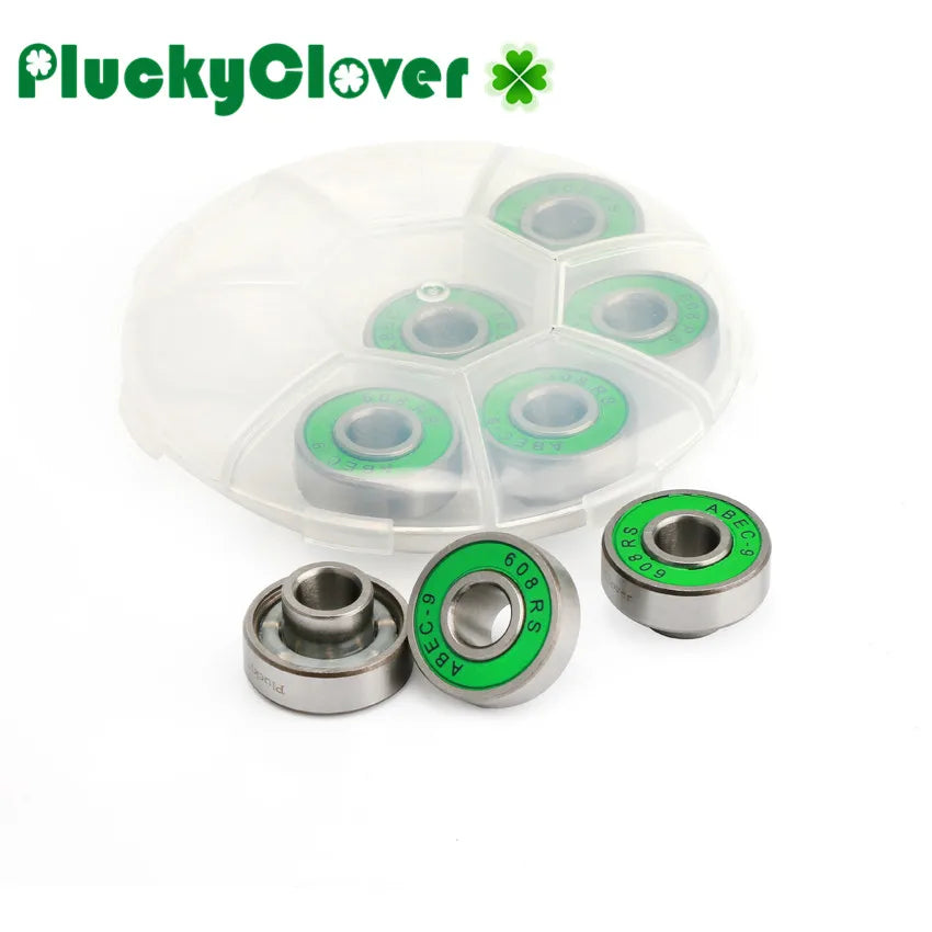 Skateboard Bearing 608rs Abec9 Integrated Spacer Longboard Double Rocker Dance Fish Drift Board Electric Skateboarding Bearings