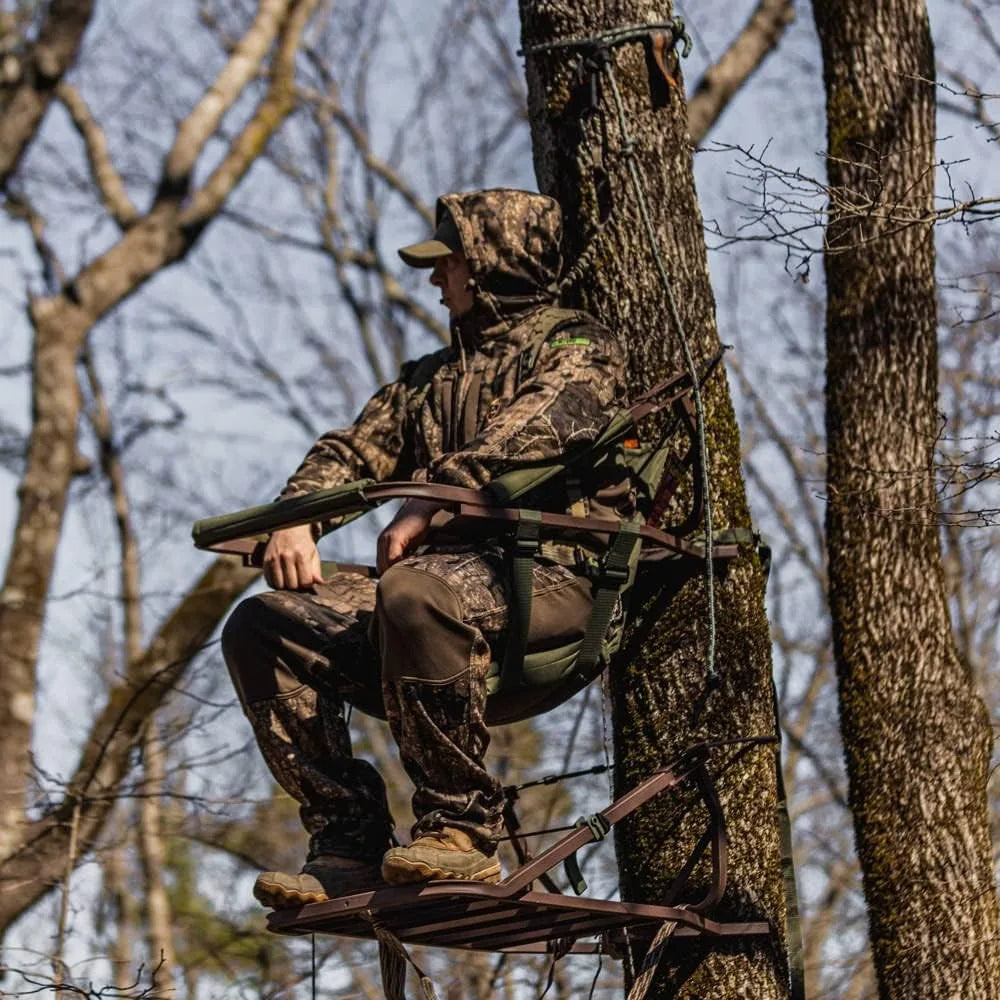 US Shipping Climbing Treestand Portable Steel Hunting Stand