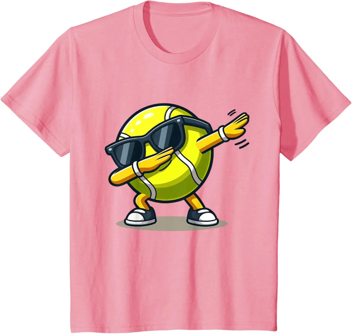 Dabbing Tennis Ball Shirt Funny Boys Men Women Sports Player T-Shirt