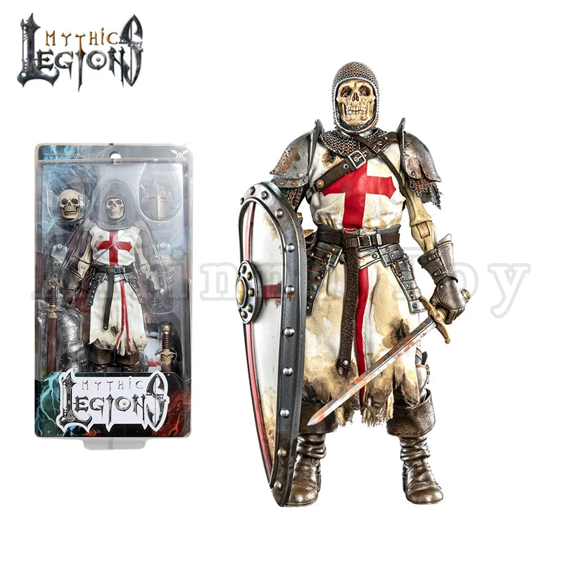 Four Horsemen Mythic Legions 1/12 Action Figure Special Releases Cursed Templar Anime Model Collection Toy